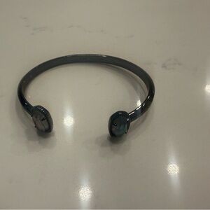 Kendra Scott Elegant Black Bangle Bracelet NWOT